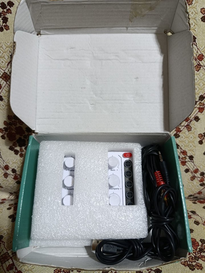 Beyaz Live Sound Card Mikrofon Kontrol Ünitesi - Görsel 3