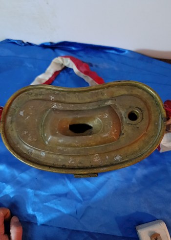 Osmanlı Dönemi Kızıl Hilal Kutusu kumbara - Görsel 4