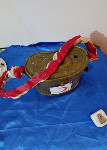 Osmanlı Dönemi Kızıl Hilal Kutusu kumbara - Görsel 5