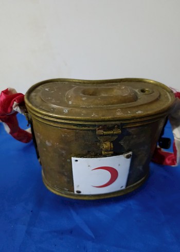 Osmanlı Dönemi Kızıl Hilal Kutusu kumbara - Görsel 3