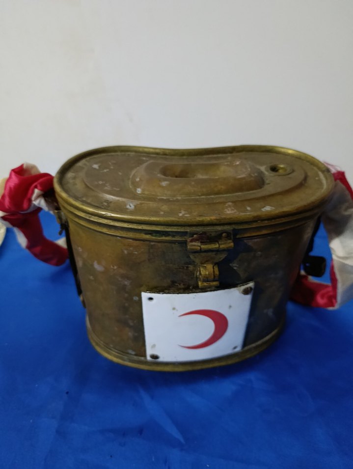 Osmanlı Dönemi Kızıl Hilal Kutusu kumbara - Görsel 3