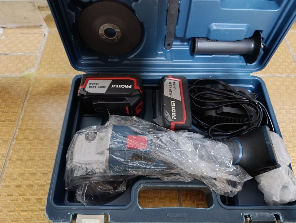 Kömürsüz Motorlu Avuç Taşlama - Görsel 2