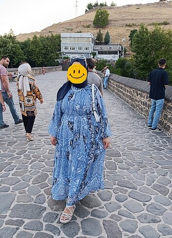 42 Beden Tesettür elbise 
