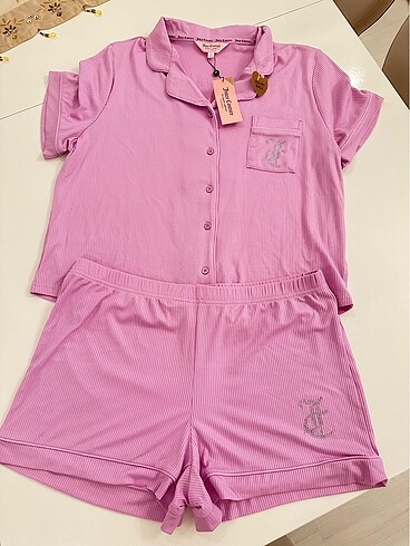 Juicy couture lila pijama takımı