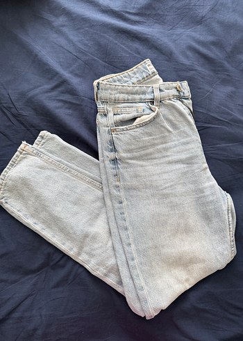 Bershka açık Mavi Kadın Denim Pantolon