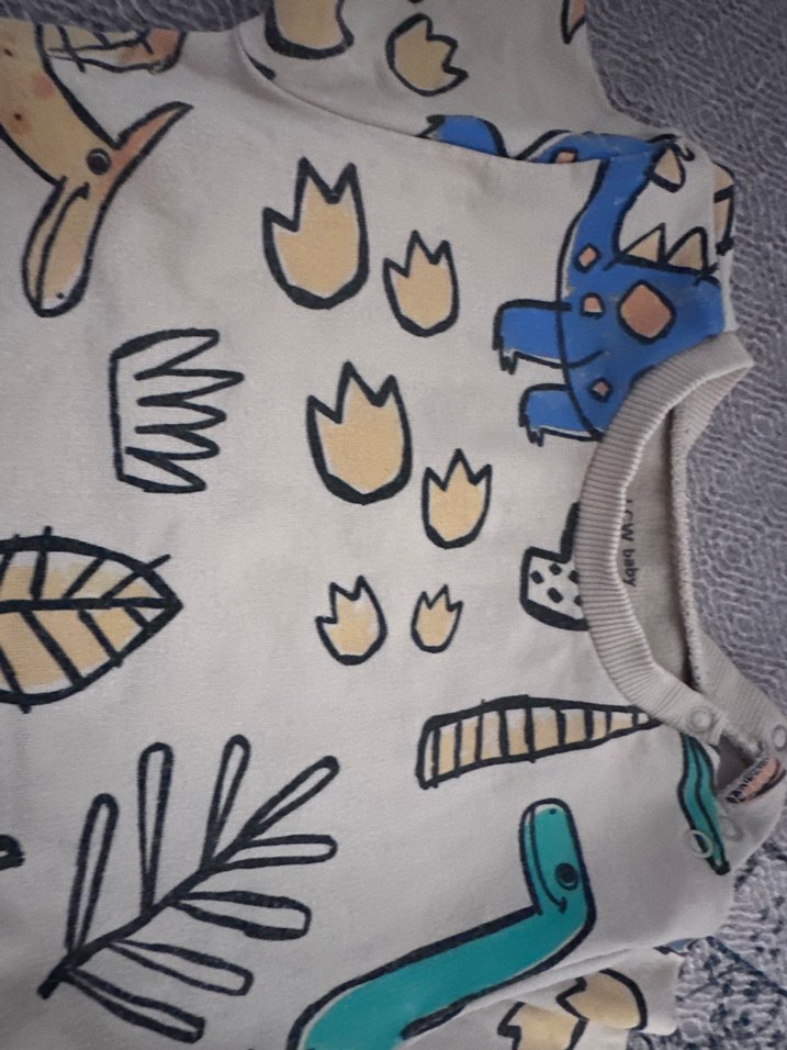 LCW Bebek Erkek Baskılı Uzun Kollu Pamuklu Body - Görsel 2