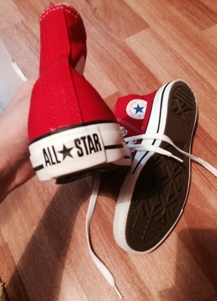 Converse All Star converse 0 ayakkabı kırmızı orijinal