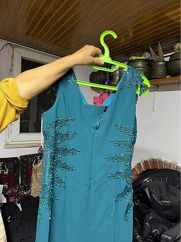Diğer Yeşil abiye elbise