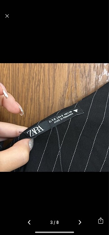 xs Beden Zara elbise