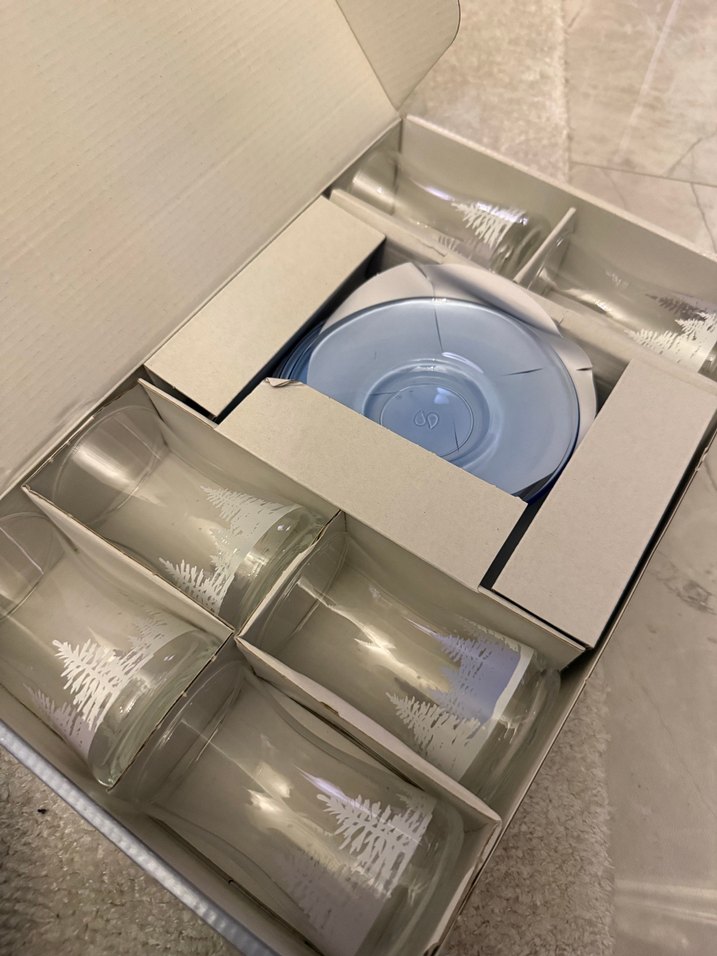 Pasabahce Kış Temalı 6 Parça Çay Seti - Görsel 2