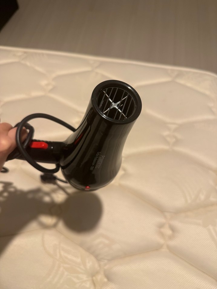 Powertec Siyah Saç Kurutma Makinesi - Görsel 4