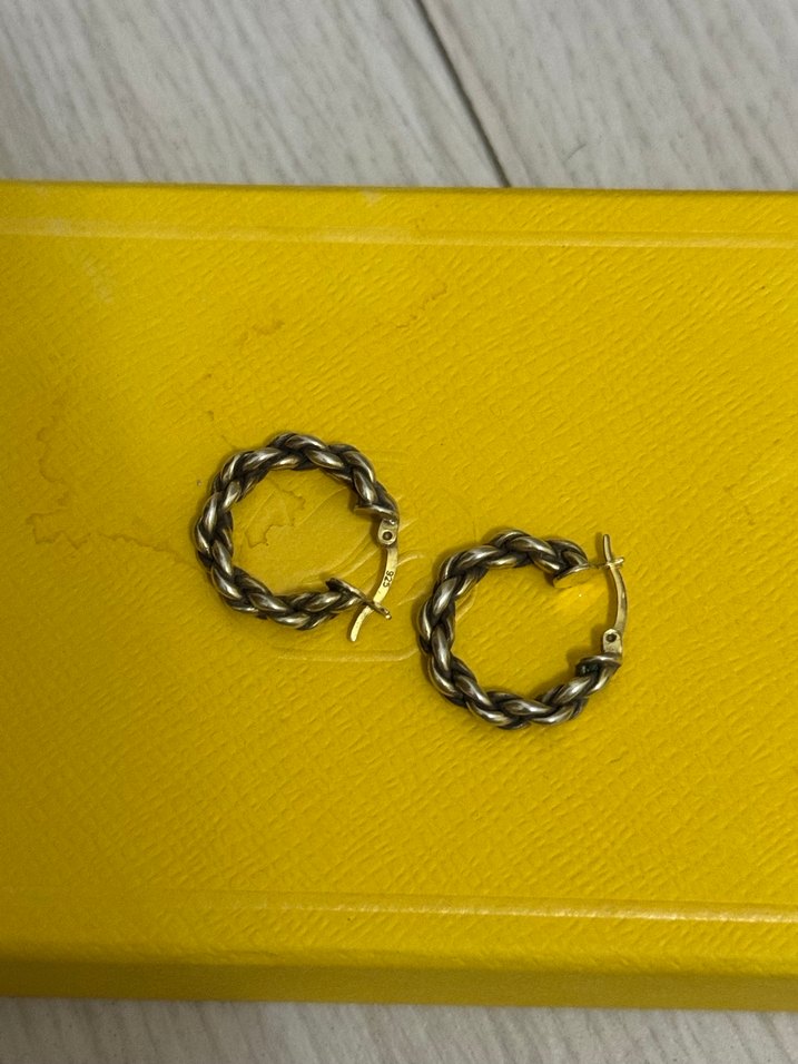 Gümüş küpe - Görsel 2