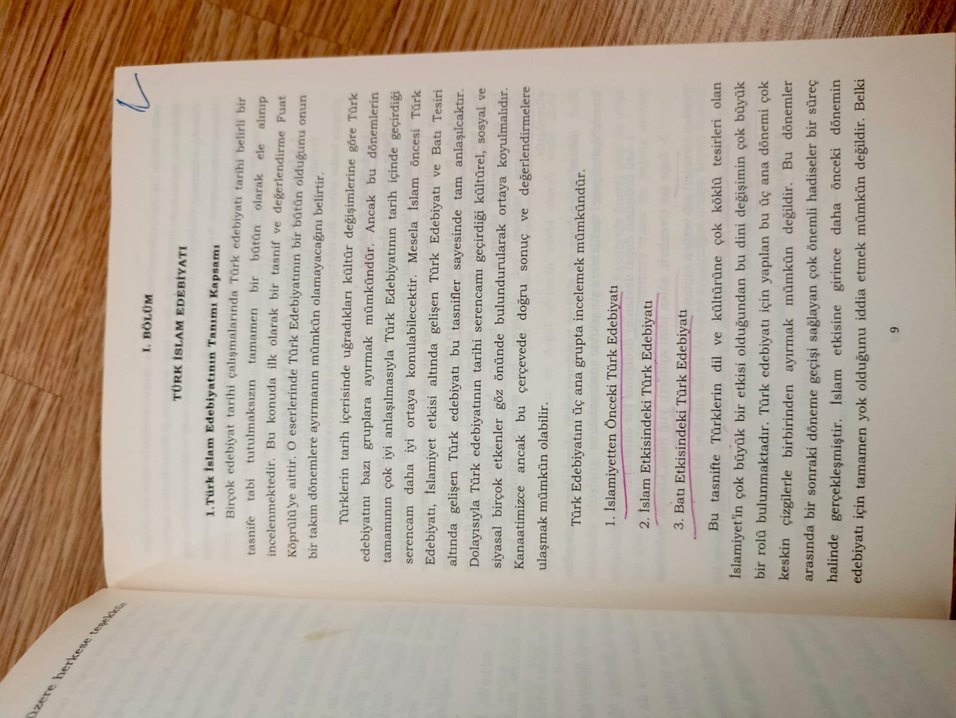 Edebiyatı Ders Notları Kitabı - Görsel 2