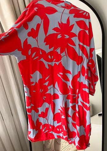 Zara Geniş Kesim Uzun Bağcıklı Kimono