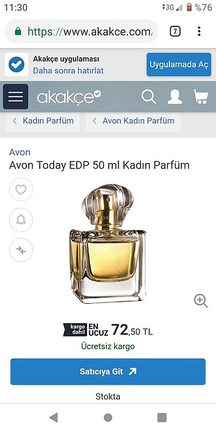 today parfum