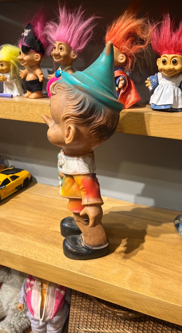 Renkli Vintage Pinokyo Figürü - Görsel 2