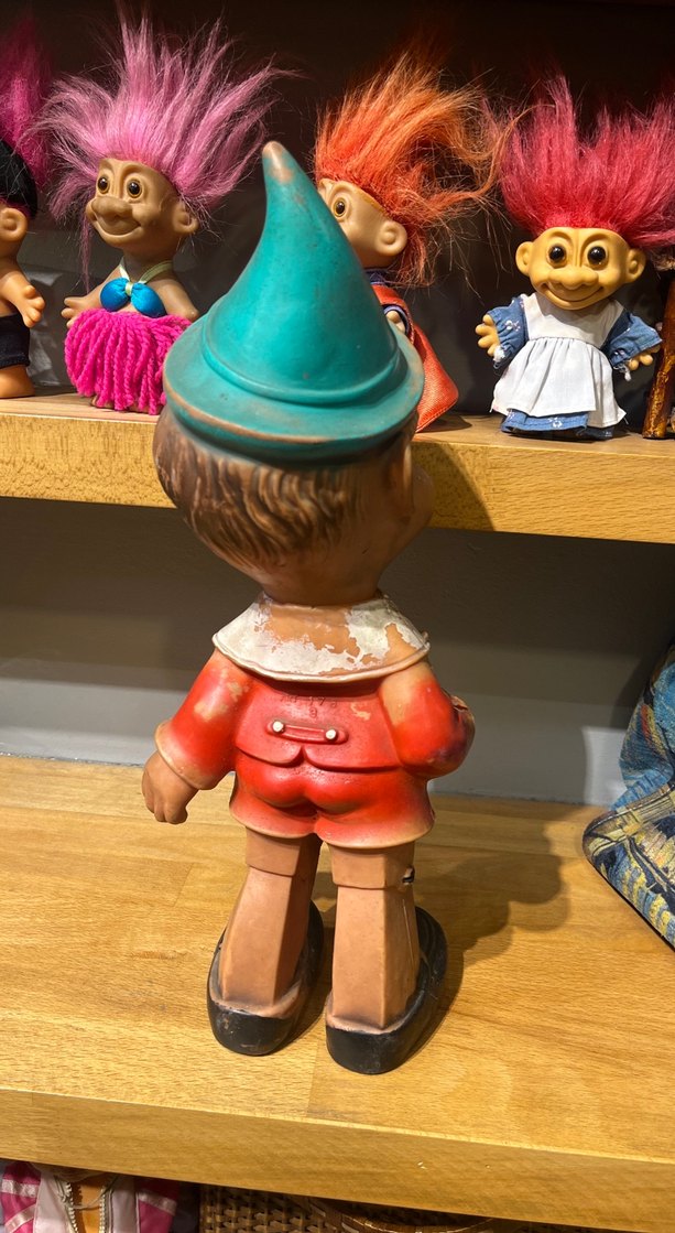 Renkli Vintage Pinokyo Figürü - Görsel 3