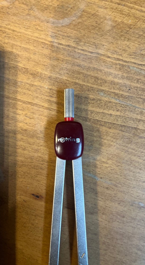 Bordo Rotring Pergel 1994 - Görsel 4