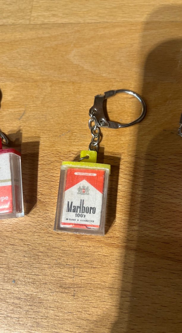 Renkli Vintage Erkek Anahtarlık Seti - Görsel 3