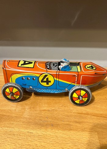 Teneke oyuncak Ufuk marka Bugatti teneke Araba - Görsel 2