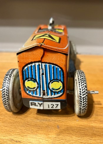 Teneke oyuncak Ufuk marka Bugatti teneke Araba - Görsel 6