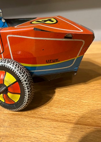 Teneke oyuncak Ufuk marka Bugatti teneke Araba - Görsel 4