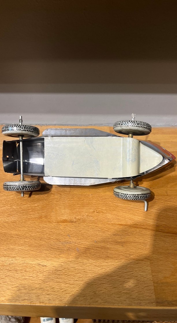 Teneke oyuncak Ufuk marka Bugatti teneke Araba - Görsel 3