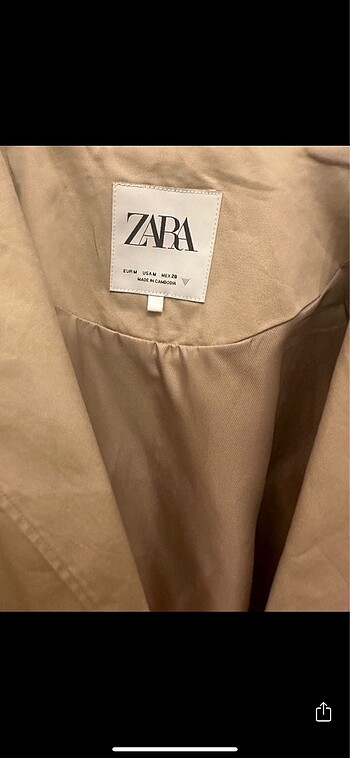 Zara zara trençkot