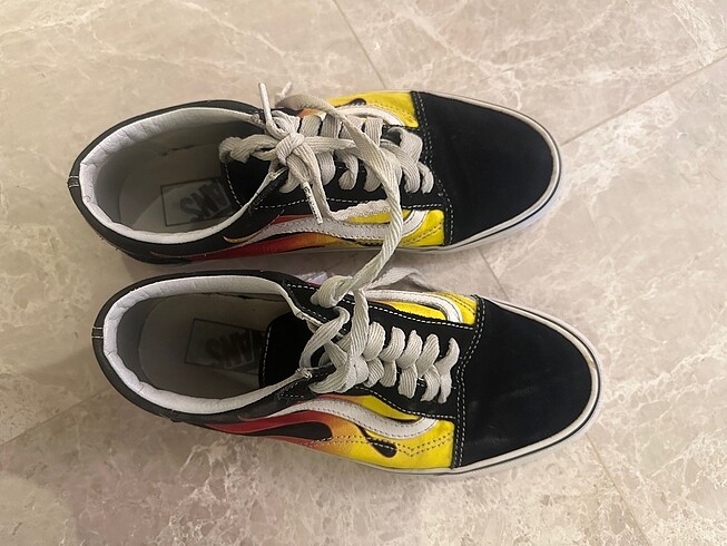 Vans vans alevli spor ayakkabı