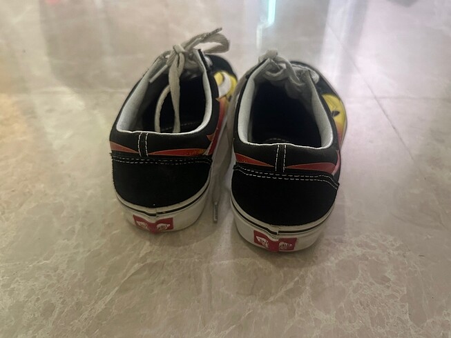 39 Beden vans alevli spor ayakkabı
