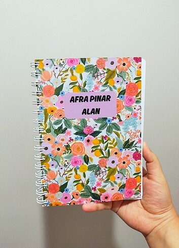  Beden Renk Kişiye özel planlayıcı ajanda 