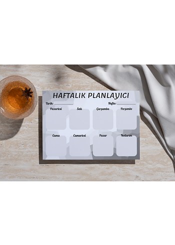  Haftalık planlayıcı A4