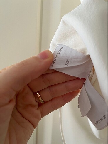 xs Beden beyaz Renk Brunello Cucinelli ipek bluz