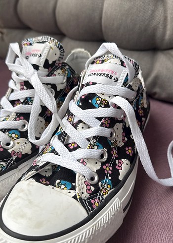 Converse Kadın Yüksek Tabanlı Sneaker - Görsel 2