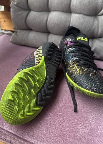 FILA Erkek Çok Renkli Bağcıklı Futbol Ayakkabısı - Görsel 3