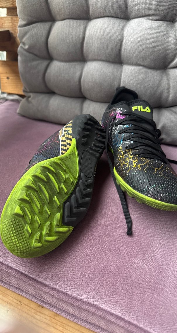 FILA Erkek Çok Renkli Bağcıklı Futbol Ayakkabısı - Görsel 3