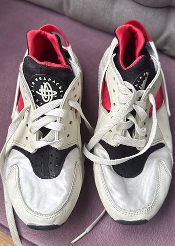 Beyaz Gri Bağcıklı Kadın Spor Ayakkabı - Görsel 2