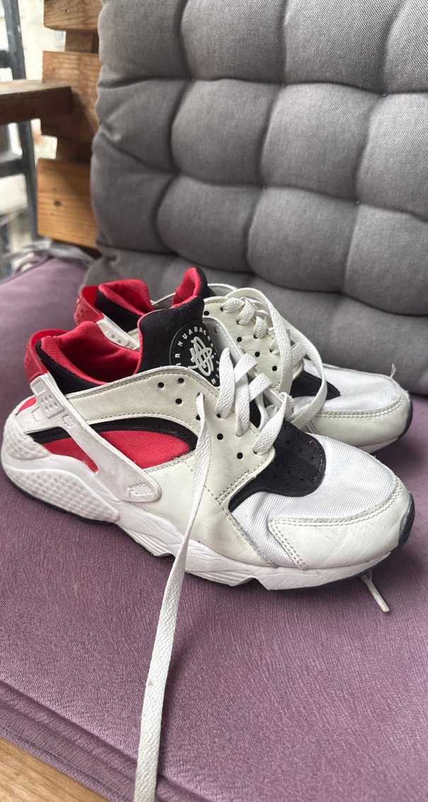 Beyaz Gri Bağcıklı Kadın Spor Ayakkabı - Görsel 3