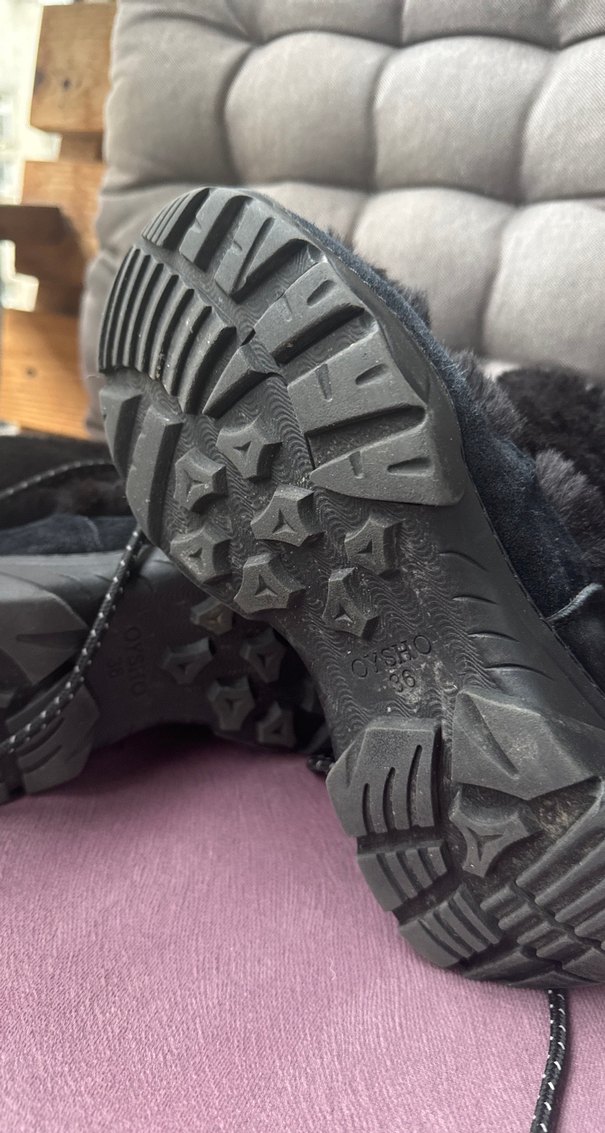 Gri Kürklü Kadın Dolgu Topuk Bot - Görsel 4