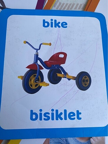 Beden Renk Bebek Kelime Kartı İlk 100 Kelime