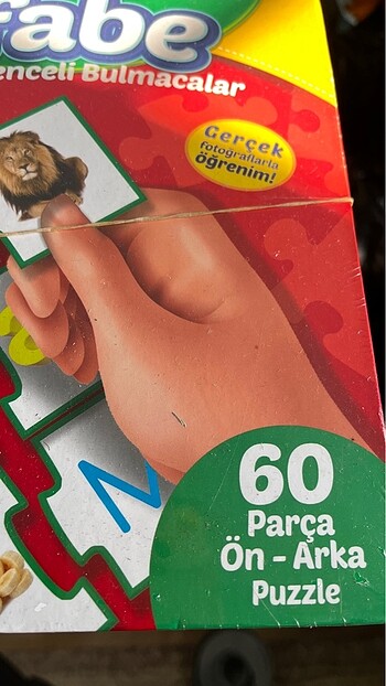  Beden Renk Eğitici puzzle