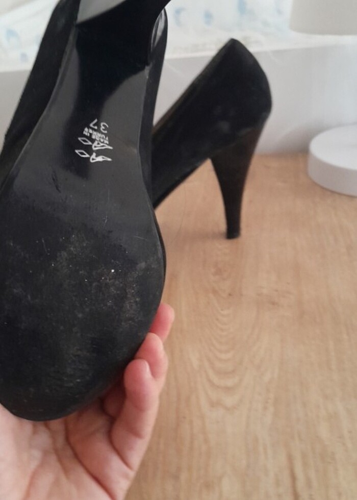 Platform topuklu ayakkabi - Görsel 4