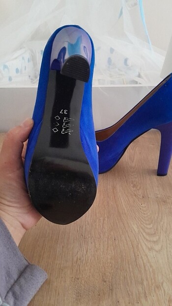 37 Beden mavi Renk Platform
