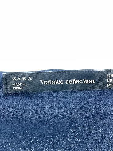 xs Beden lacivert Renk Zara Bluz %70 İndirimli.