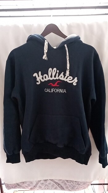 kapşonlu lacivert sweatshirt 