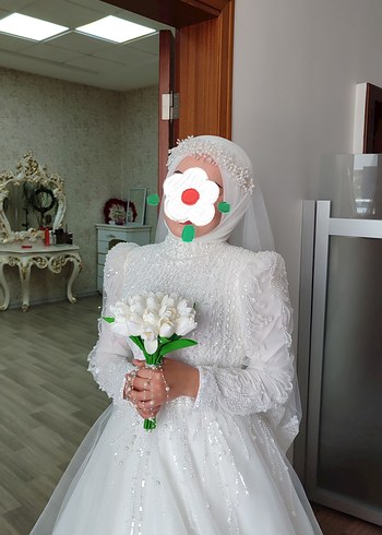 gelin başı Taşlı aksesuar - Görsel 3