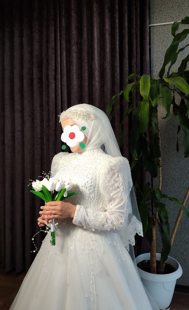 gelin başı Taşlı aksesuar - Görsel 2