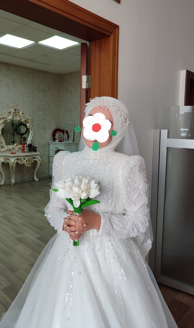 gelin başı Taşlı aksesuar - Görsel 3