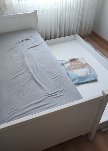 Beyaz Çocuk Montessori yatak - Görsel 5