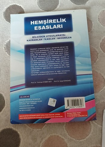 Hemşirelik Esasları 2 - Kavramlar ve Beceriler - Görsel 4
